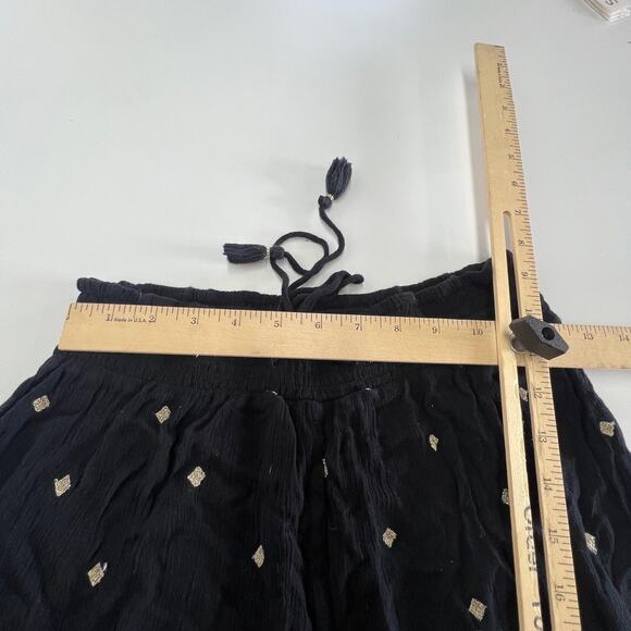 Amuse Society Pants Womens Small Embroidered Drawstring Boho India Festival - Picture 6 of 9